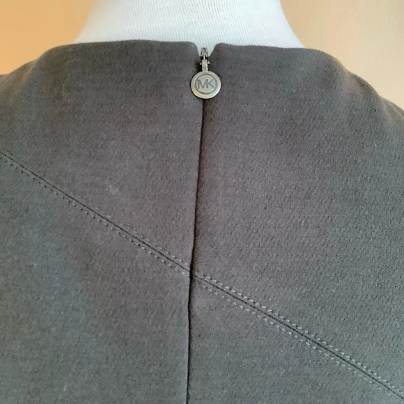 MICHAEL KORS Olive Studded Shift Dress Size 10 - Picture 5 of 13